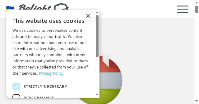 Screenshot of belightsoft.com