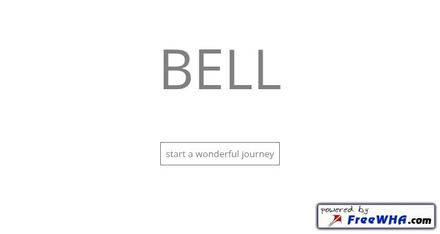 Screenshot of bell.cf