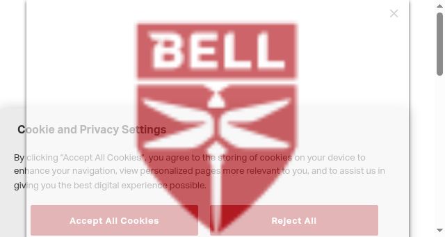 Screenshot of bellflight.com