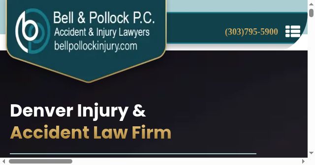 Screenshot of bellpollockinjury.com