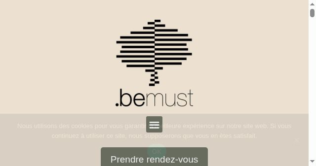 Screenshot of bemust.be