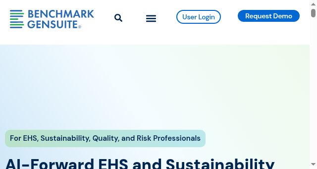 Screenshot of benchmarkgensuite.com