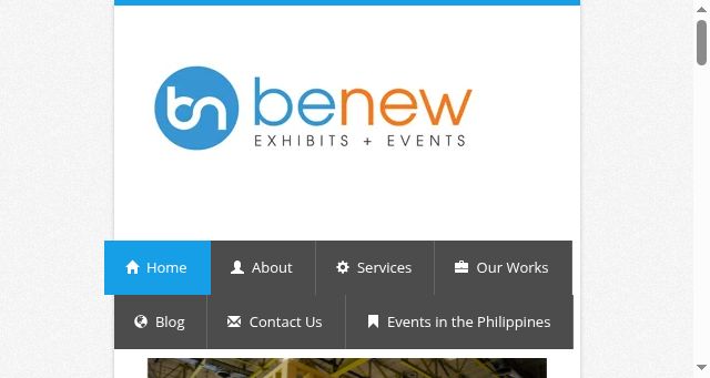 Screenshot of benewdesigns.com.ph