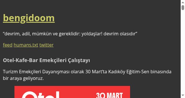 Screenshot of bengidoom.com