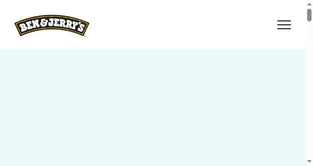 Screenshot of benjerry.co.kr