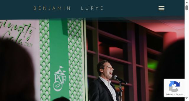 Screenshot of benlurye.com