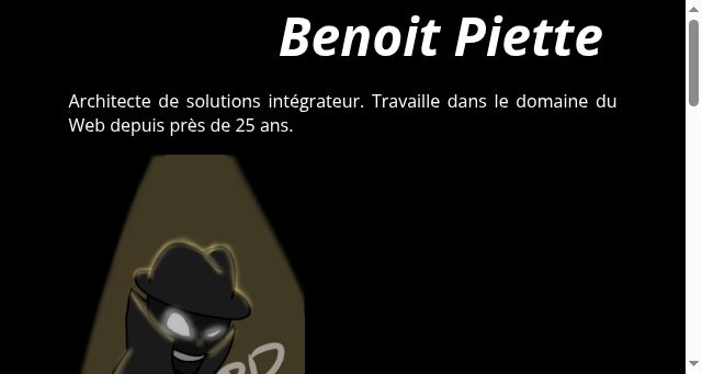 Screenshot of benoitpiette.com