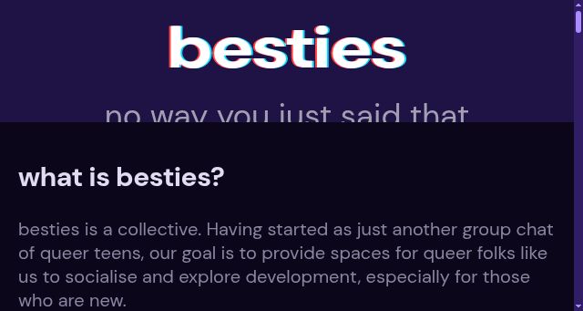 Screenshot of besties.house