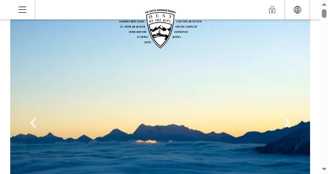 Screenshot of bestofthealps.com