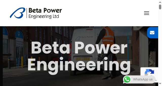 Screenshot of beta-power.co.uk