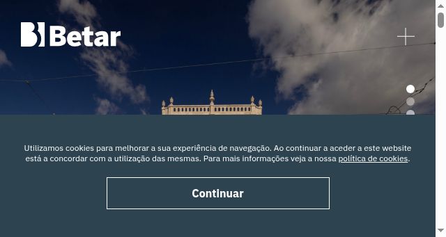 Screenshot of betar.pt