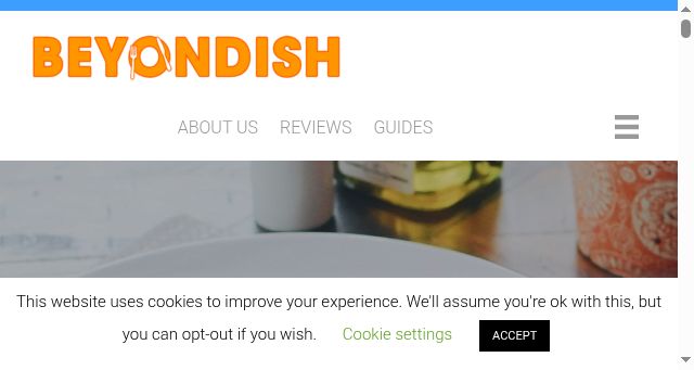 Screenshot of beyondish.com