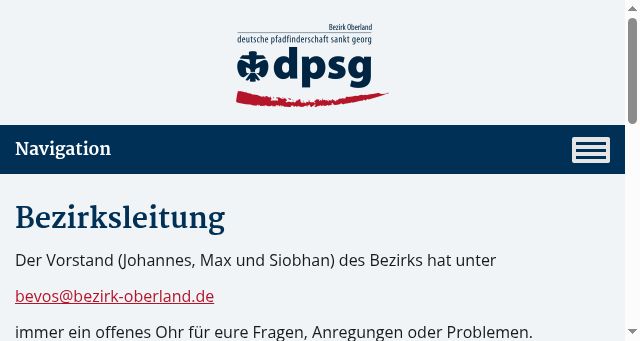 Screenshot of bezirk-oberland.de