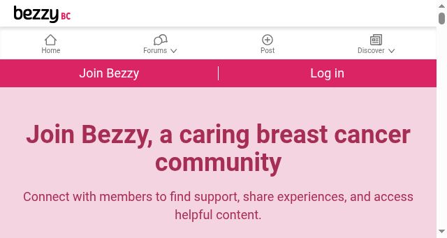 Screenshot of bezzybc.com