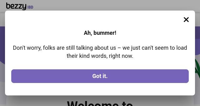 Screenshot of bezzyibd.com