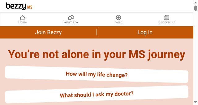 Screenshot of bezzyms.com