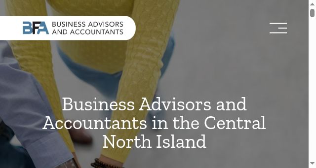 Screenshot of bfa.co.nz