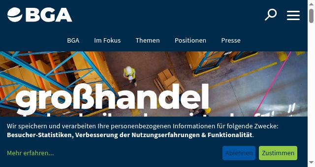 Screenshot of bga.de