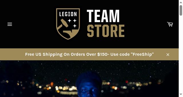 Screenshot of bhmlegion.shop