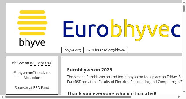 Screenshot of bhyvecon.org