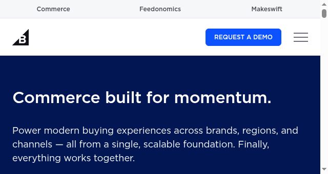 Screenshot of bigcommerce.com.au