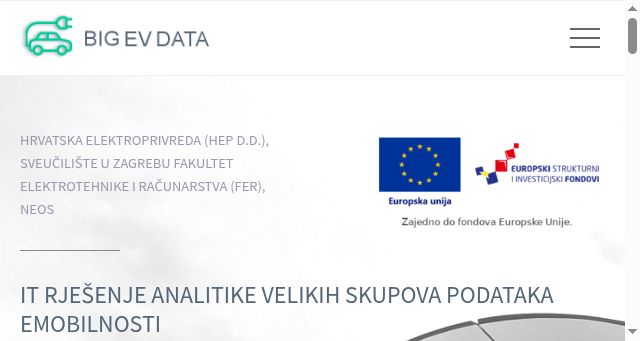 Screenshot of bigevdata-project.eu