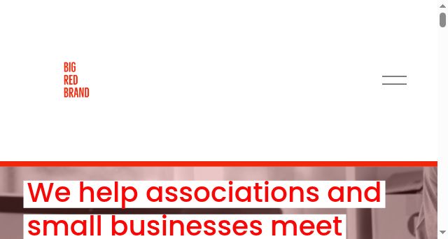 Screenshot of bigredbrand.com