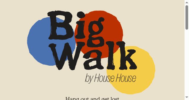 Screenshot of bigwalk.game
