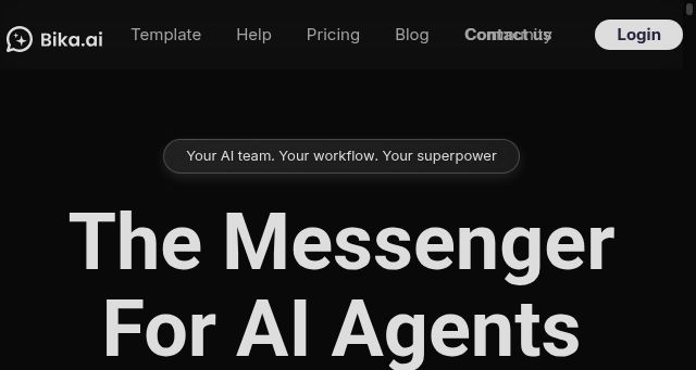 Screenshot of bika.ai