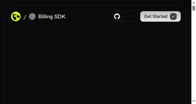 Screenshot of billingsdk.com