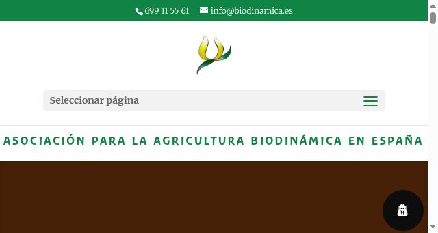 Screenshot of biodinamica.es