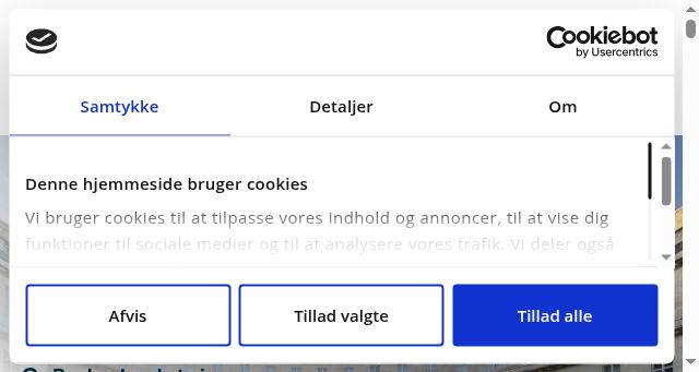Screenshot of biq.dk