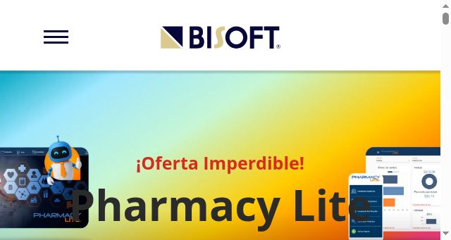 Screenshot of bisoft.mx