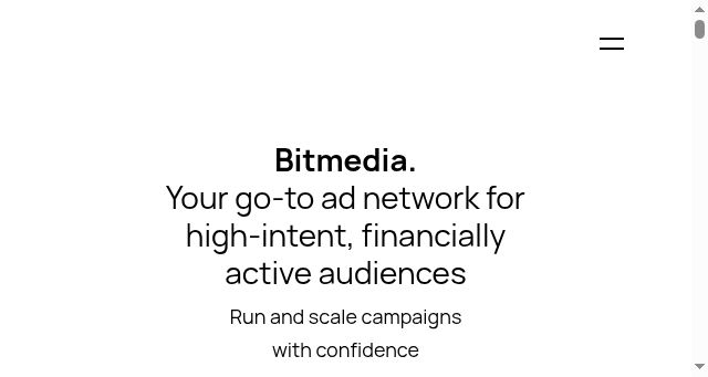 Screenshot of bitmedia.io