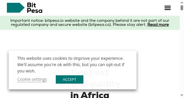 Screenshot of bitpesa.co