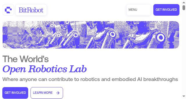 Screenshot of bitrobot.ai