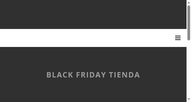 Screenshot of blackfridaytienda.com
