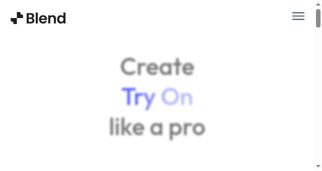 Screenshot of blend-api.com