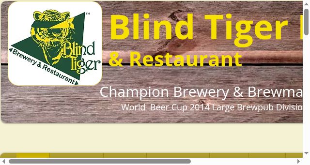 Screenshot of blindtiger.com
