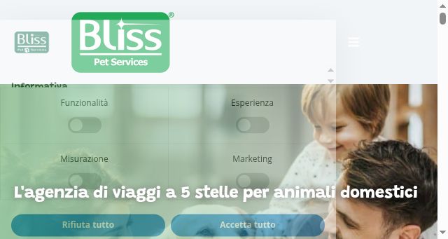 Screenshot of blisspets.eu