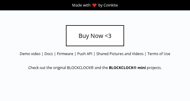 Screenshot of blockclockmicro.com