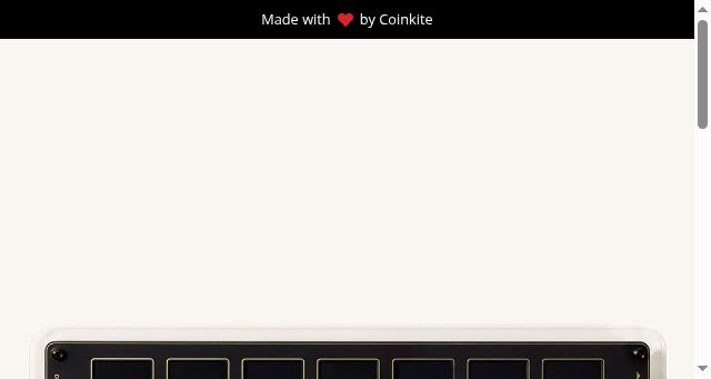 Screenshot of blockclockmini.com