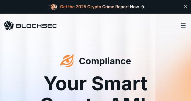 Screenshot of blocksec.com