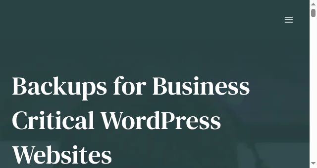 Screenshot of blogvault.net