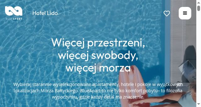 Screenshot of blueapart.pl