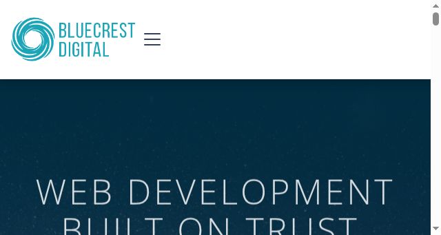 Screenshot of bluecrestdigital.com
