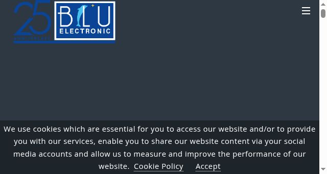 Screenshot of bluelectronic.com