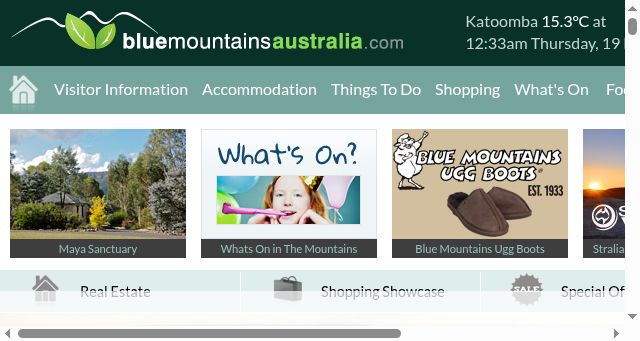 Screenshot of bluemts.com.au