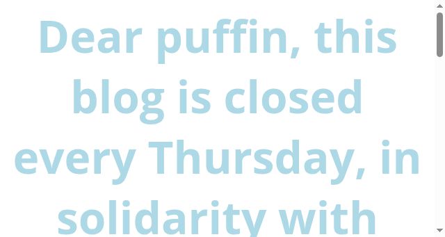 Screenshot of bluepuffin.net