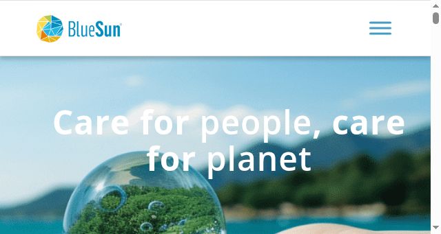 Screenshot of bluesuncb.com
